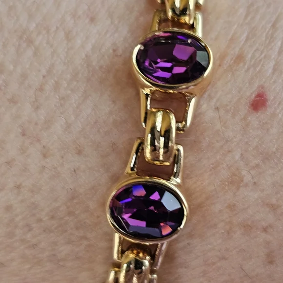 Authentic Vintage Swavorski Crystal Bracelet - Picture 8 of 8